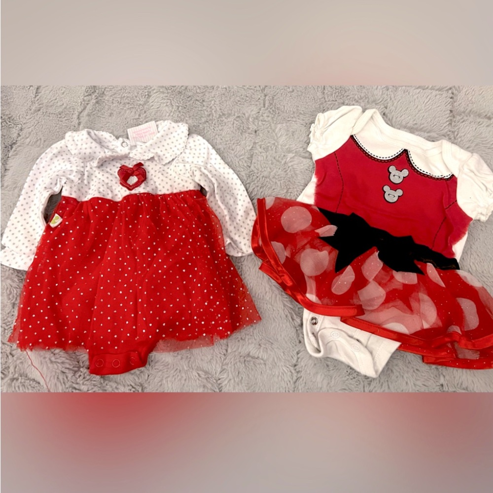 Baby girl onesies. Size 3 months.